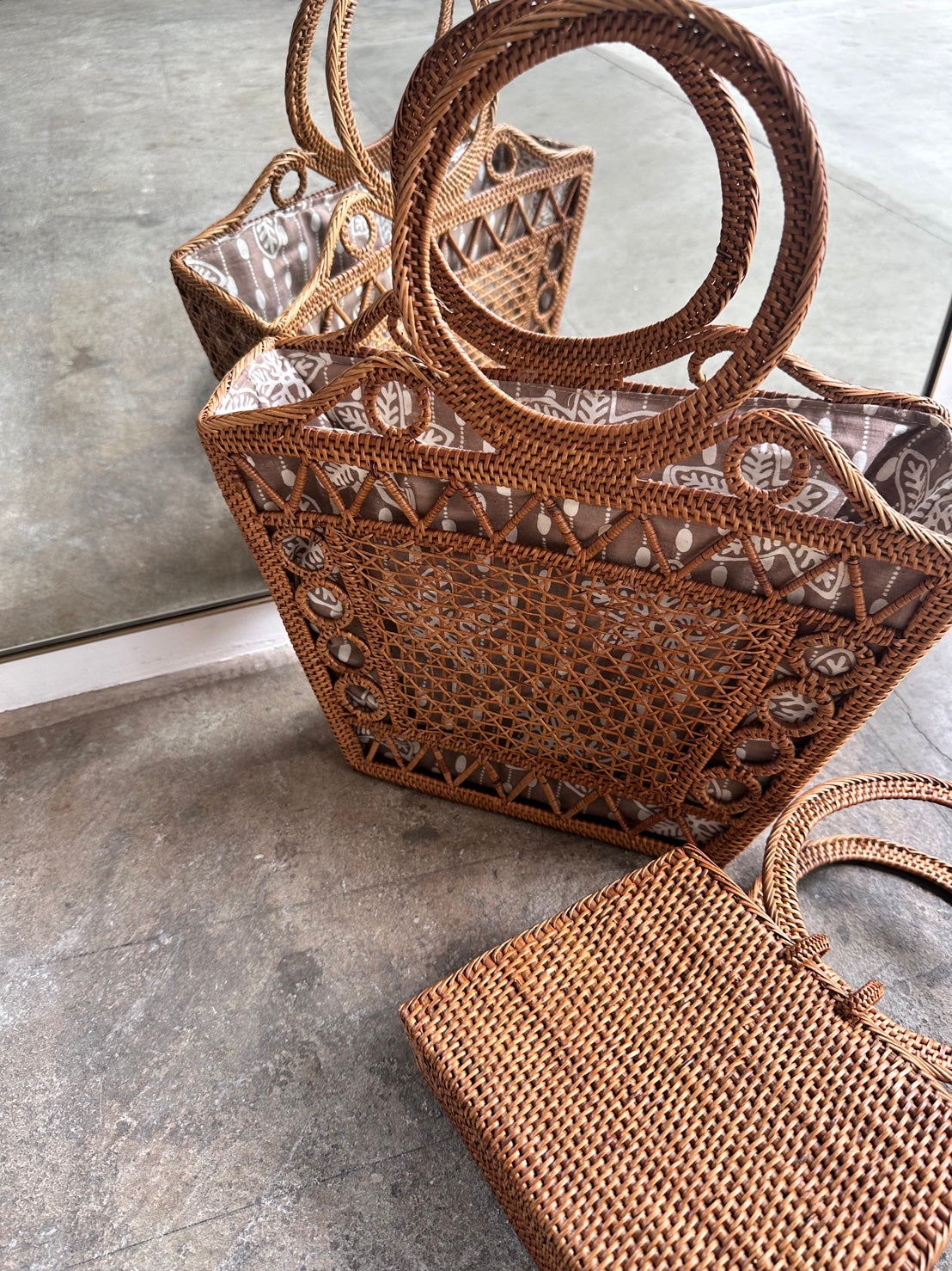 【BALI WERKSTATTE】Renaissance Ate Basket