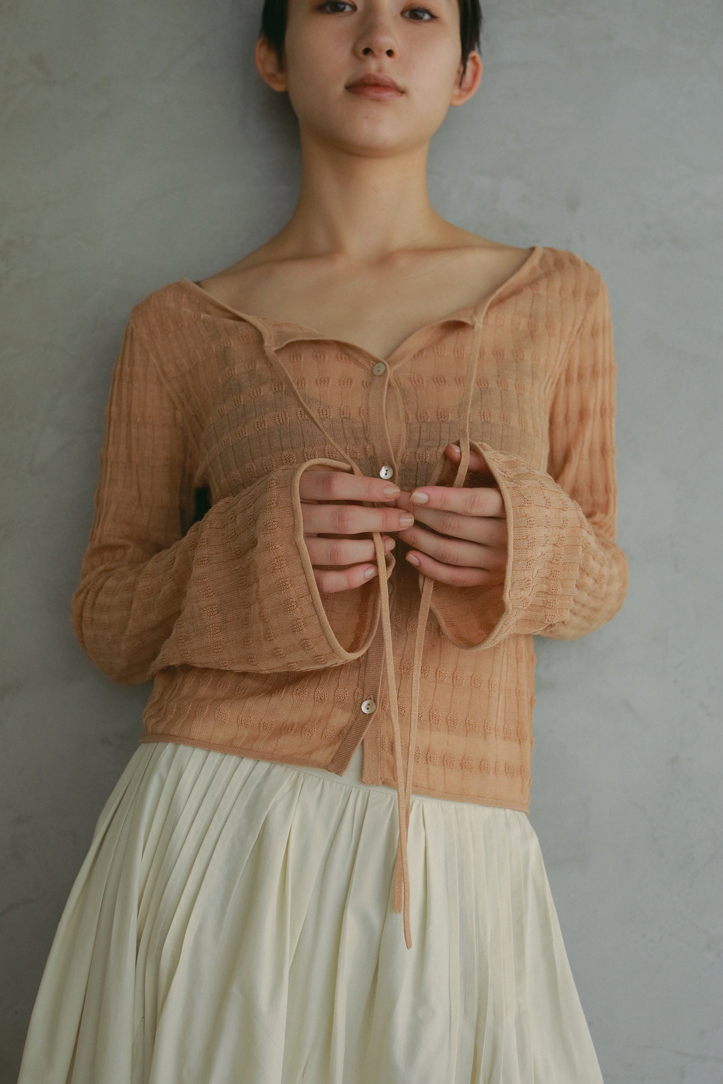 レーヨンシアー2wayトップス