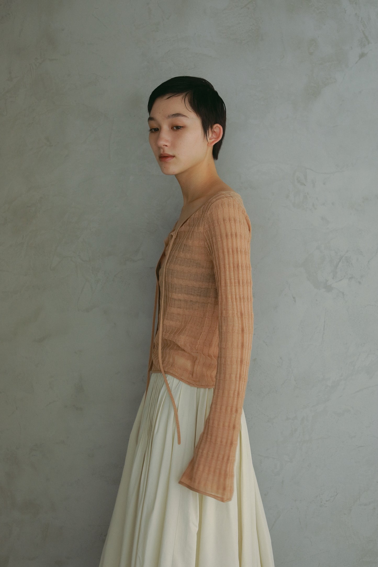 レーヨンシアー2wayトップス