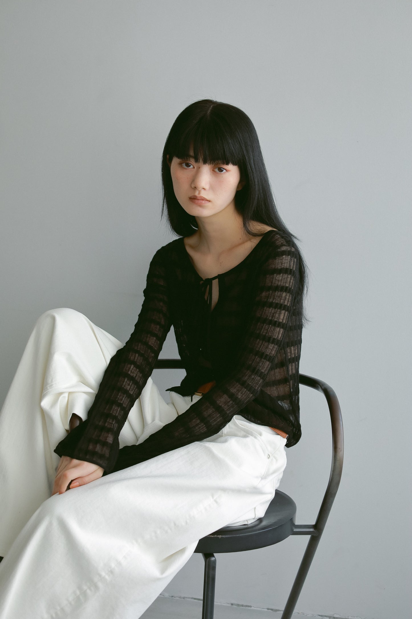 レーヨンシアー2wayトップス