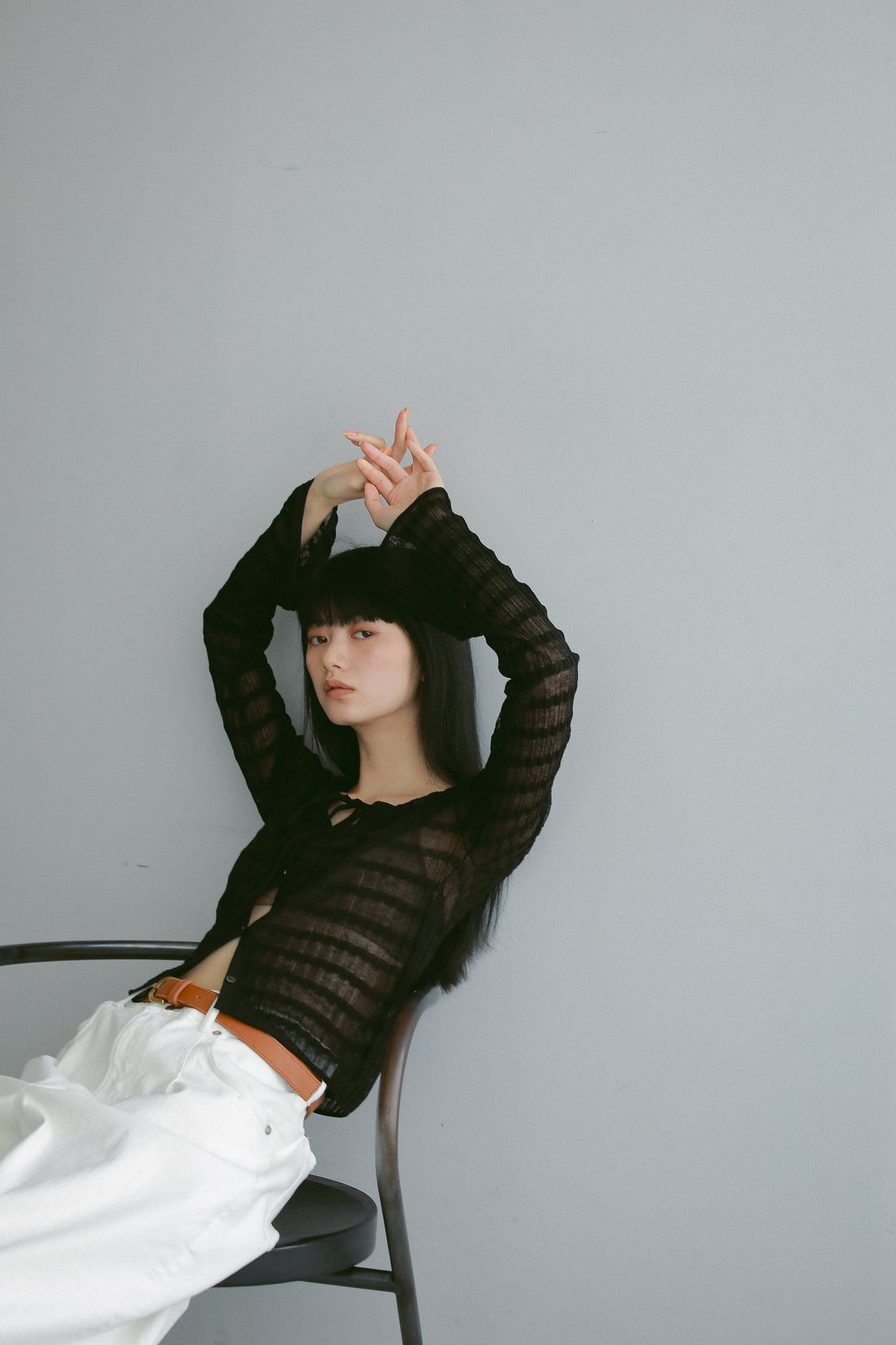 レーヨンシアー2wayトップス