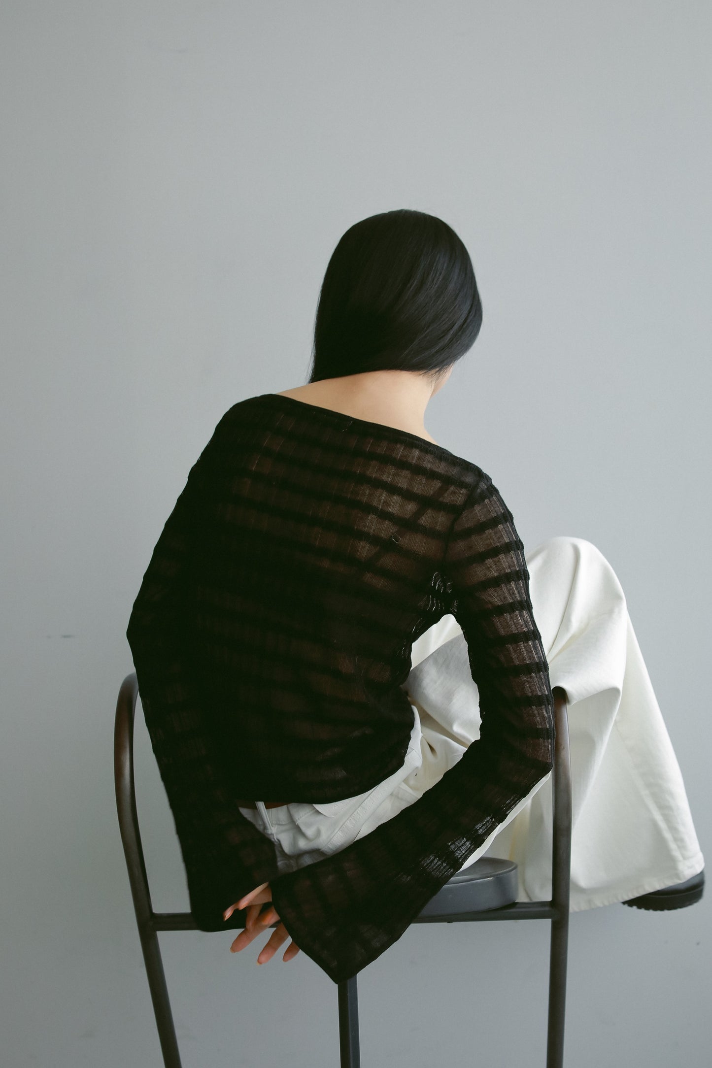 レーヨンシアー2wayトップス