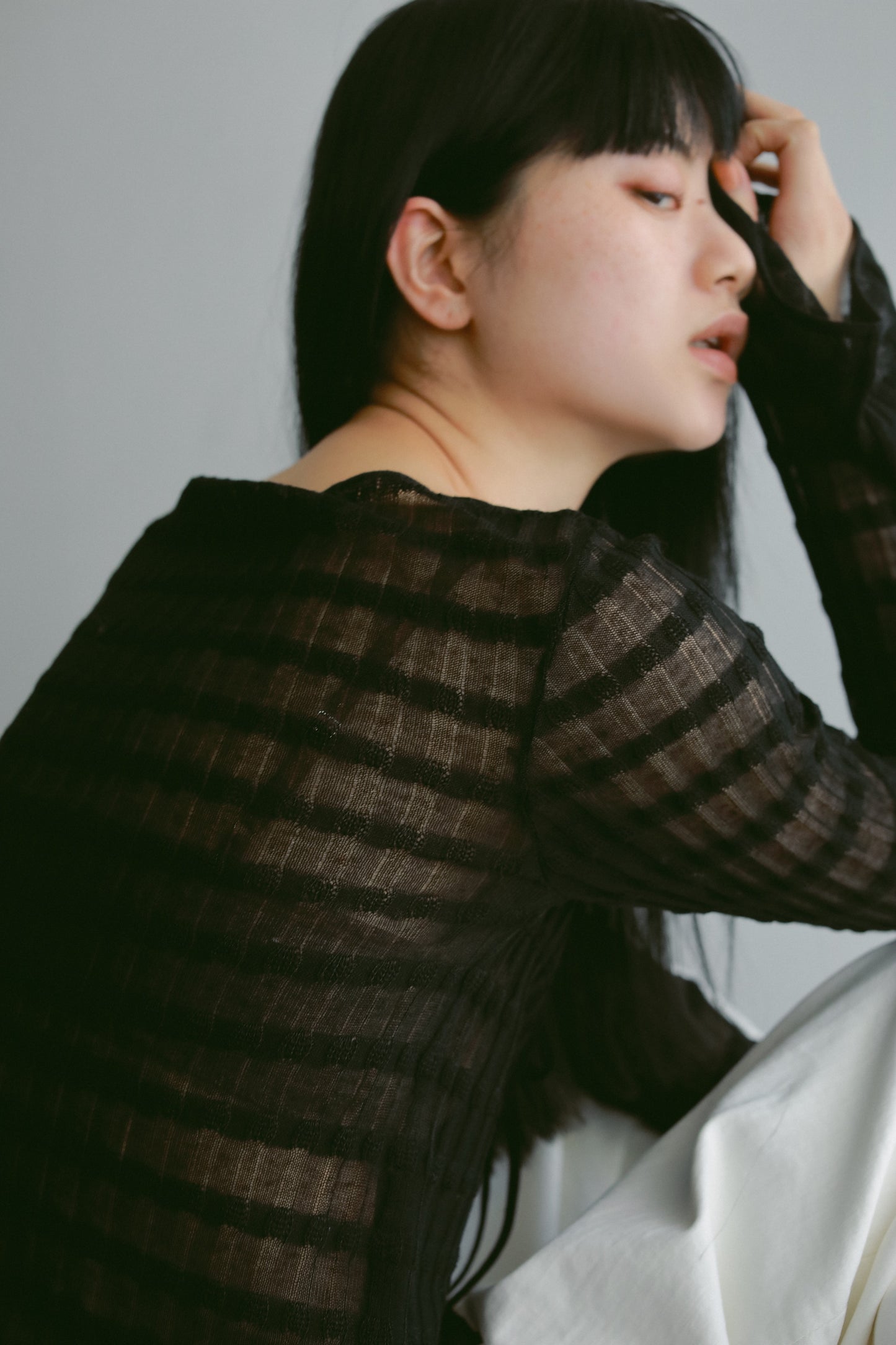 レーヨンシアー2wayトップス