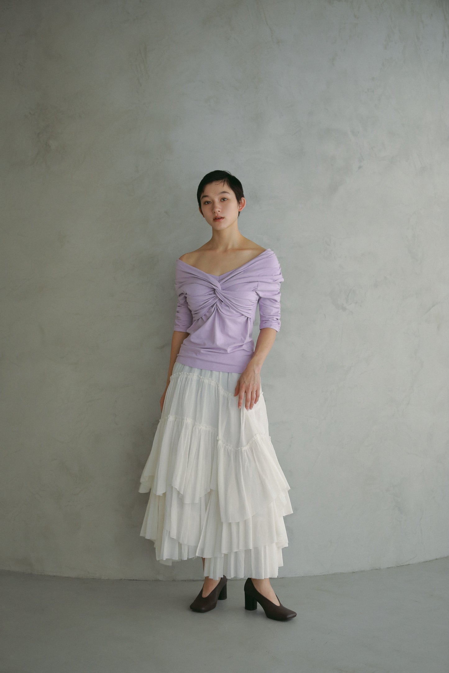【予約】コットンティアードスカート