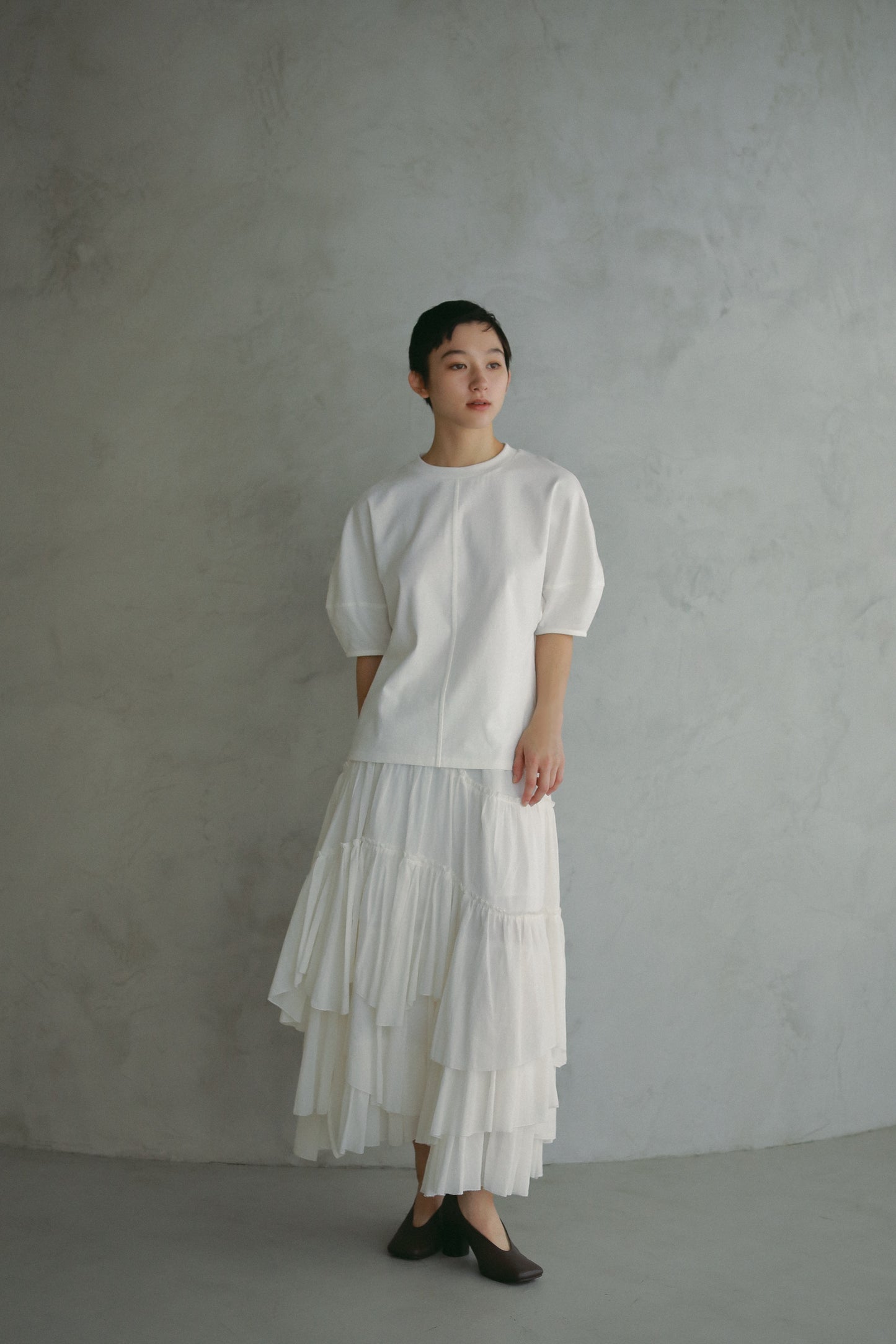 【予約】コットンティアードスカート