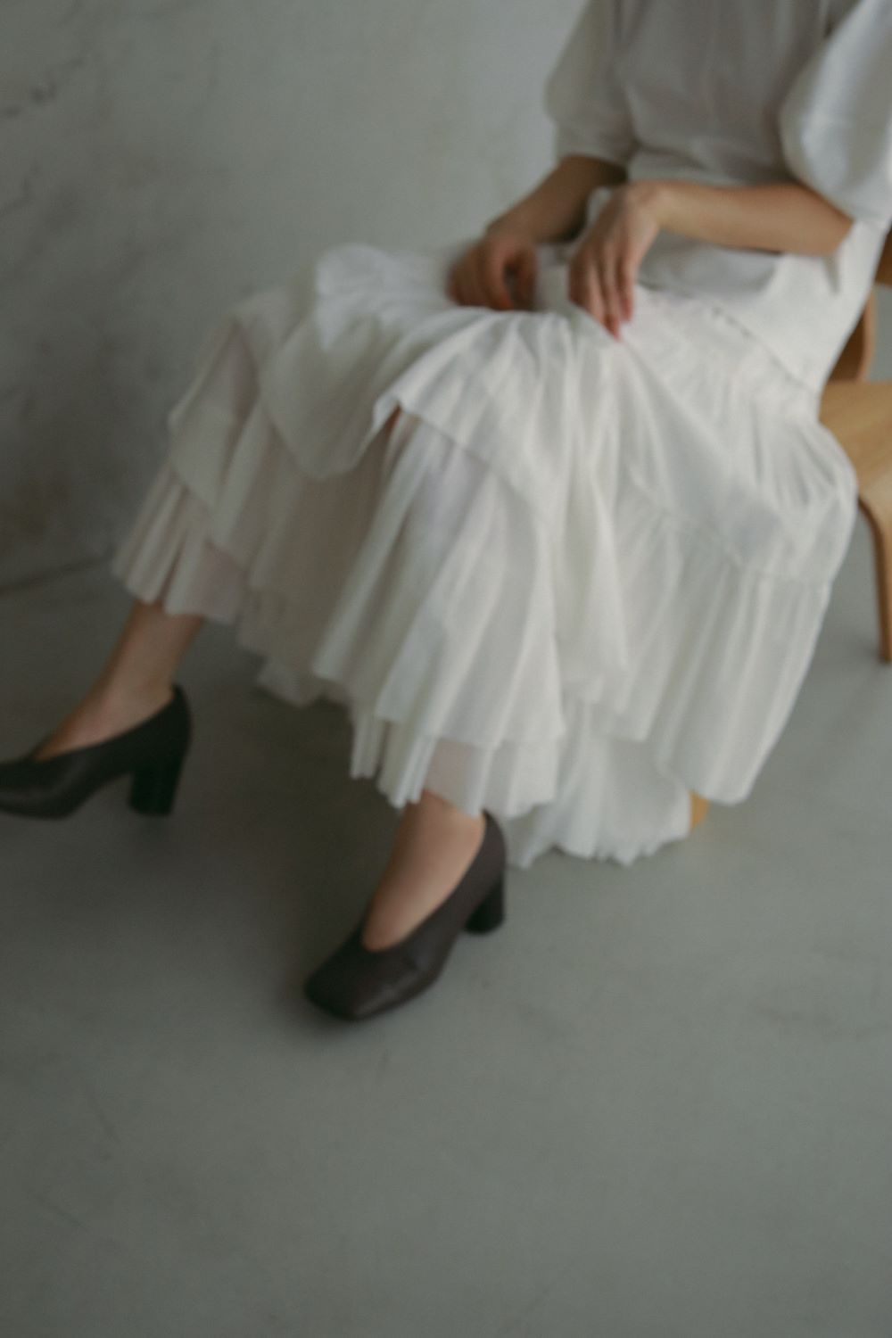 【予約】コットンティアードスカート