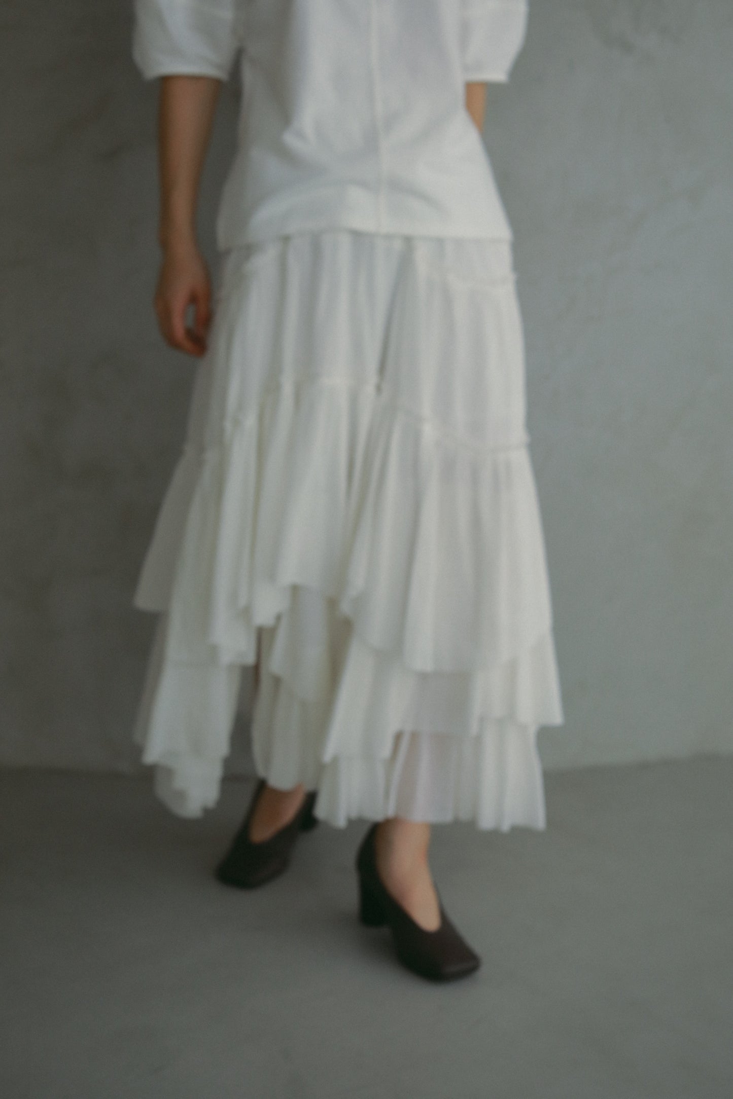 【予約】コットンティアードスカート