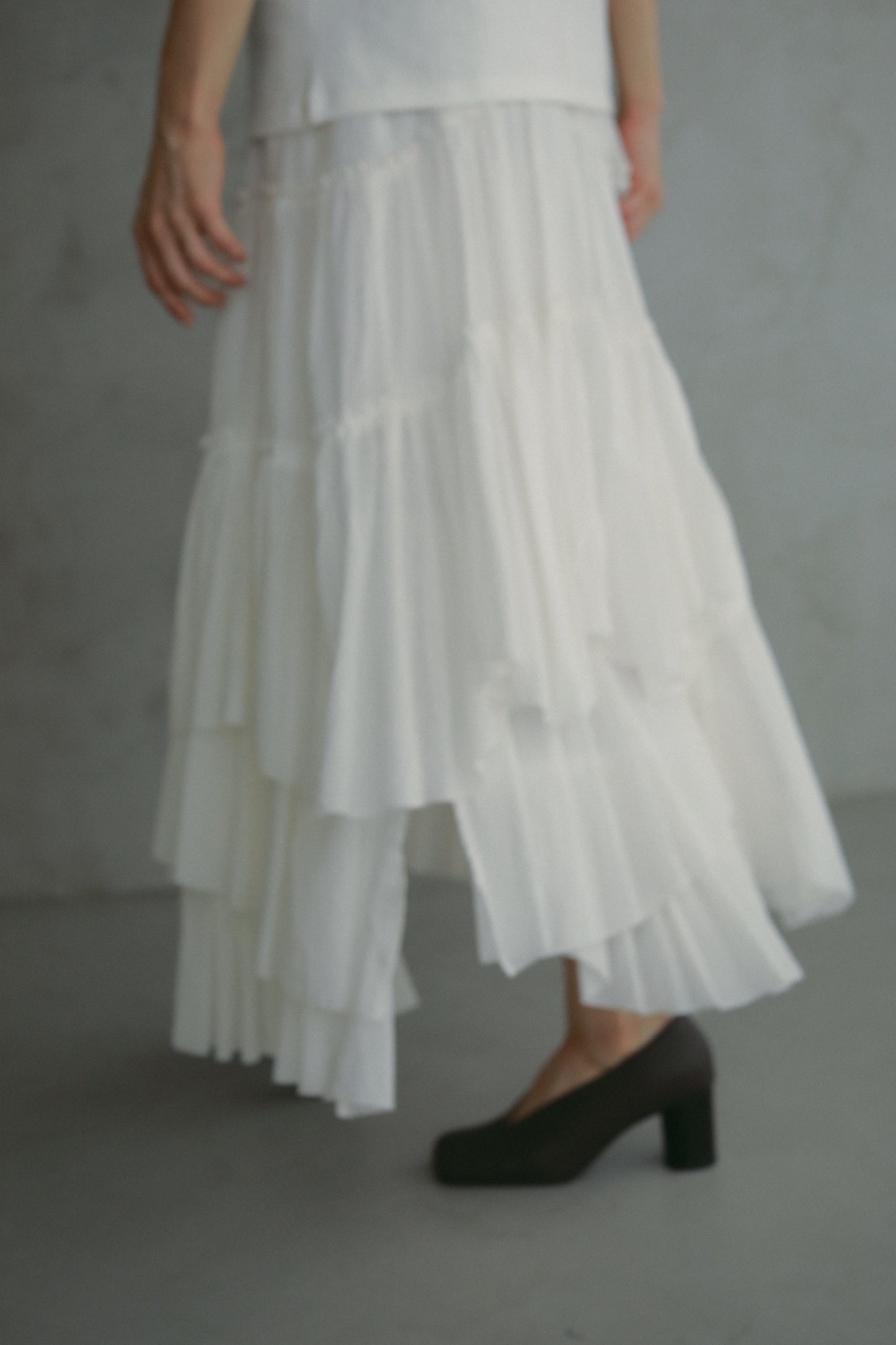 【予約】コットンティアードスカート