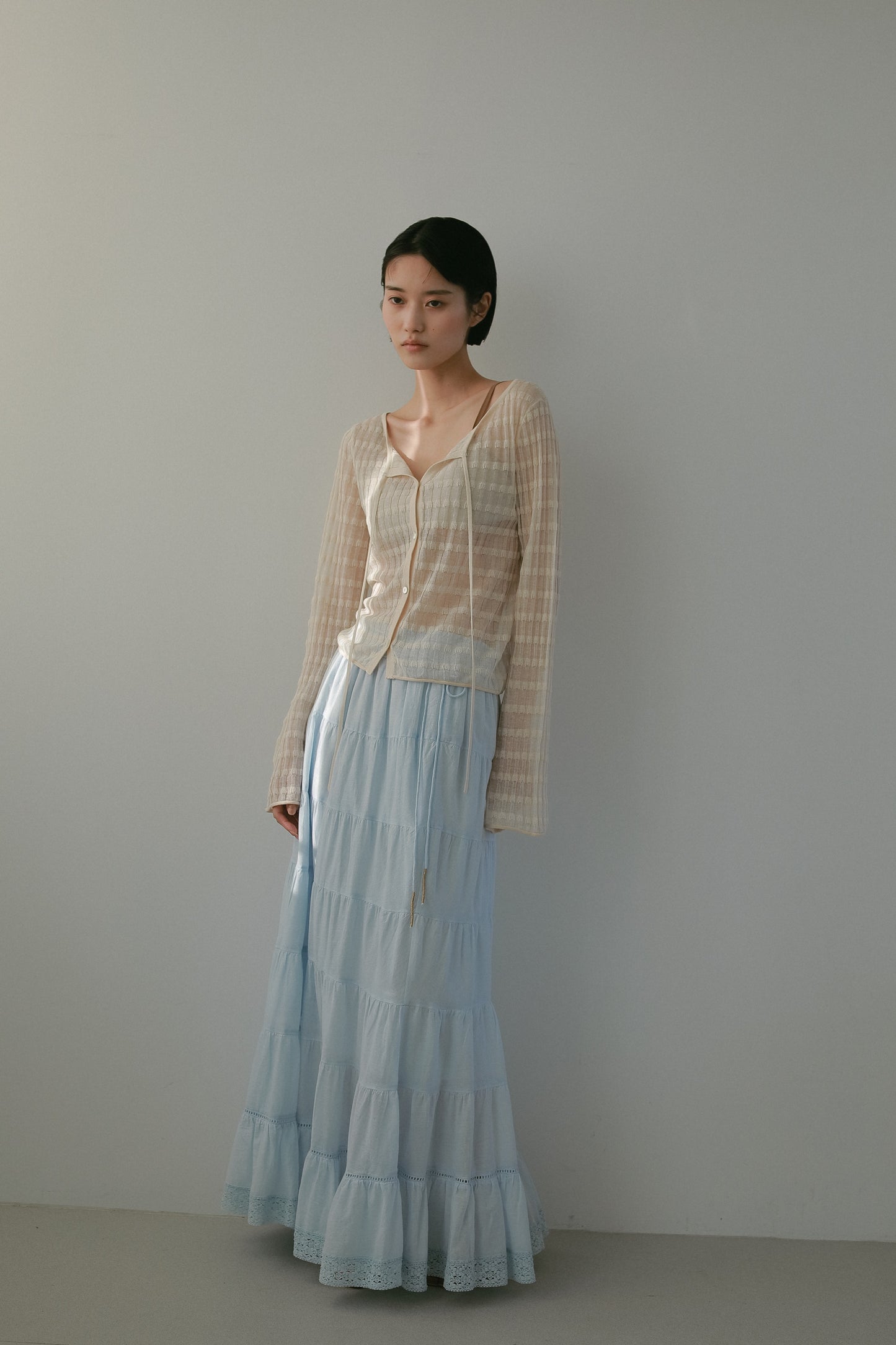 レーヨンシアー2wayトップス