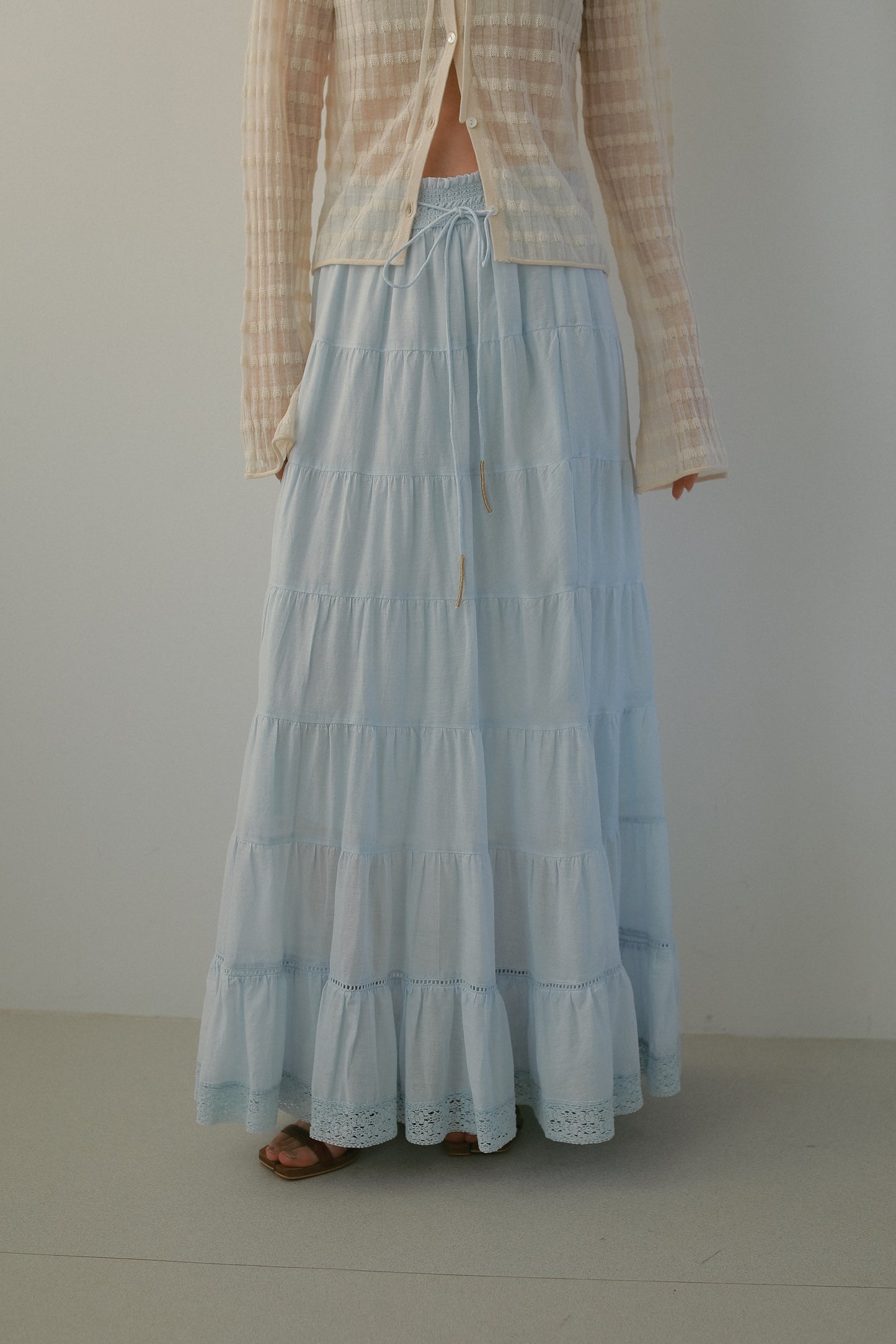 レーヨンシアー2wayトップス