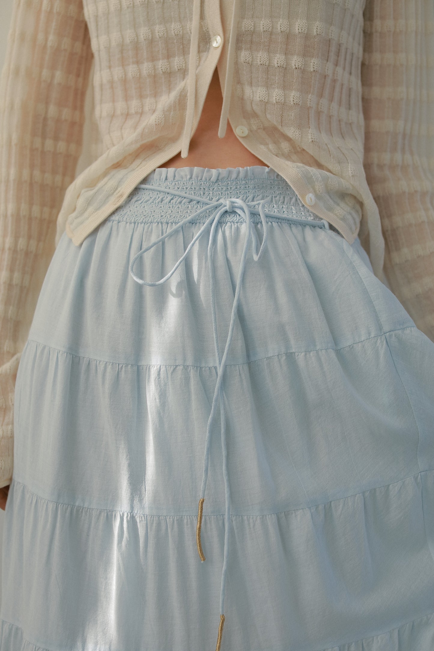 レーヨンシアー2wayトップス