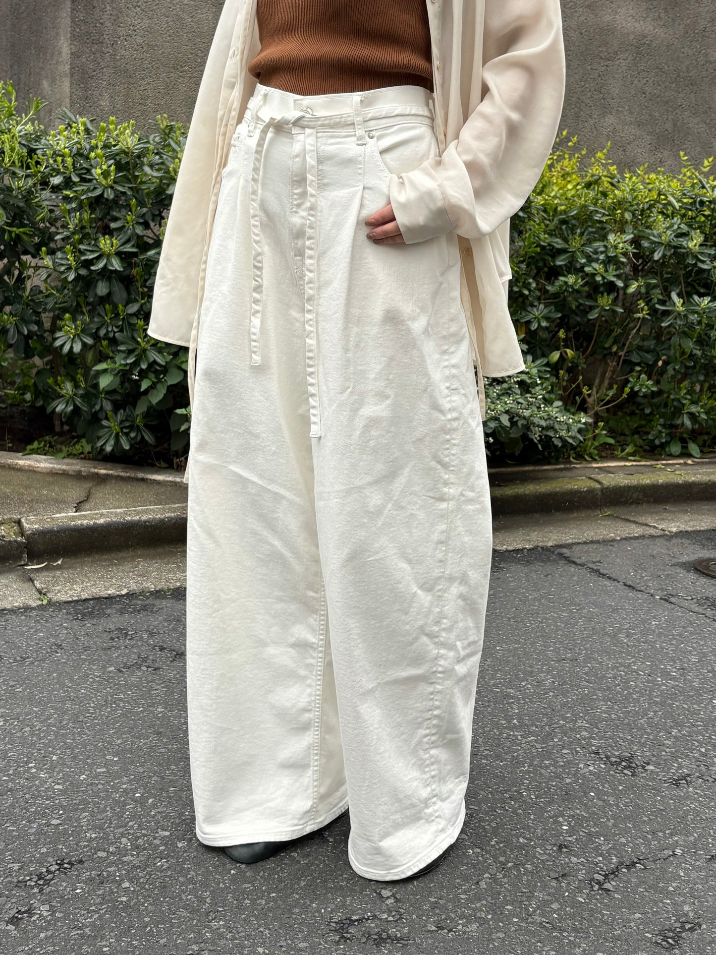 【SURT×CASA FLINE】デニムワイドパンツ