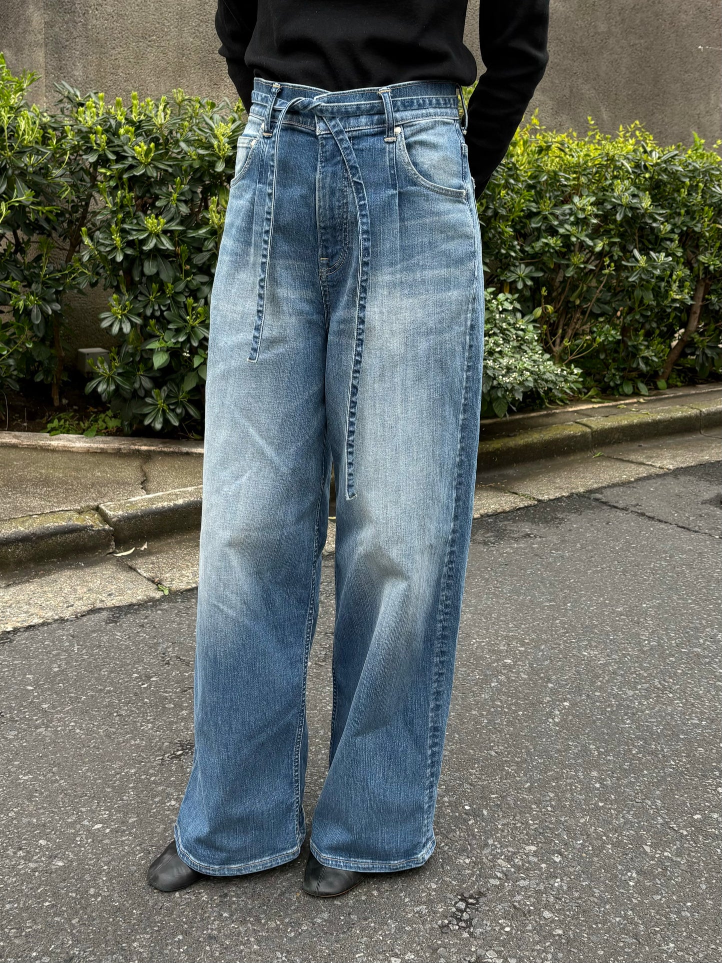 【SURT×CASA FLINE】デニムワイドパンツ