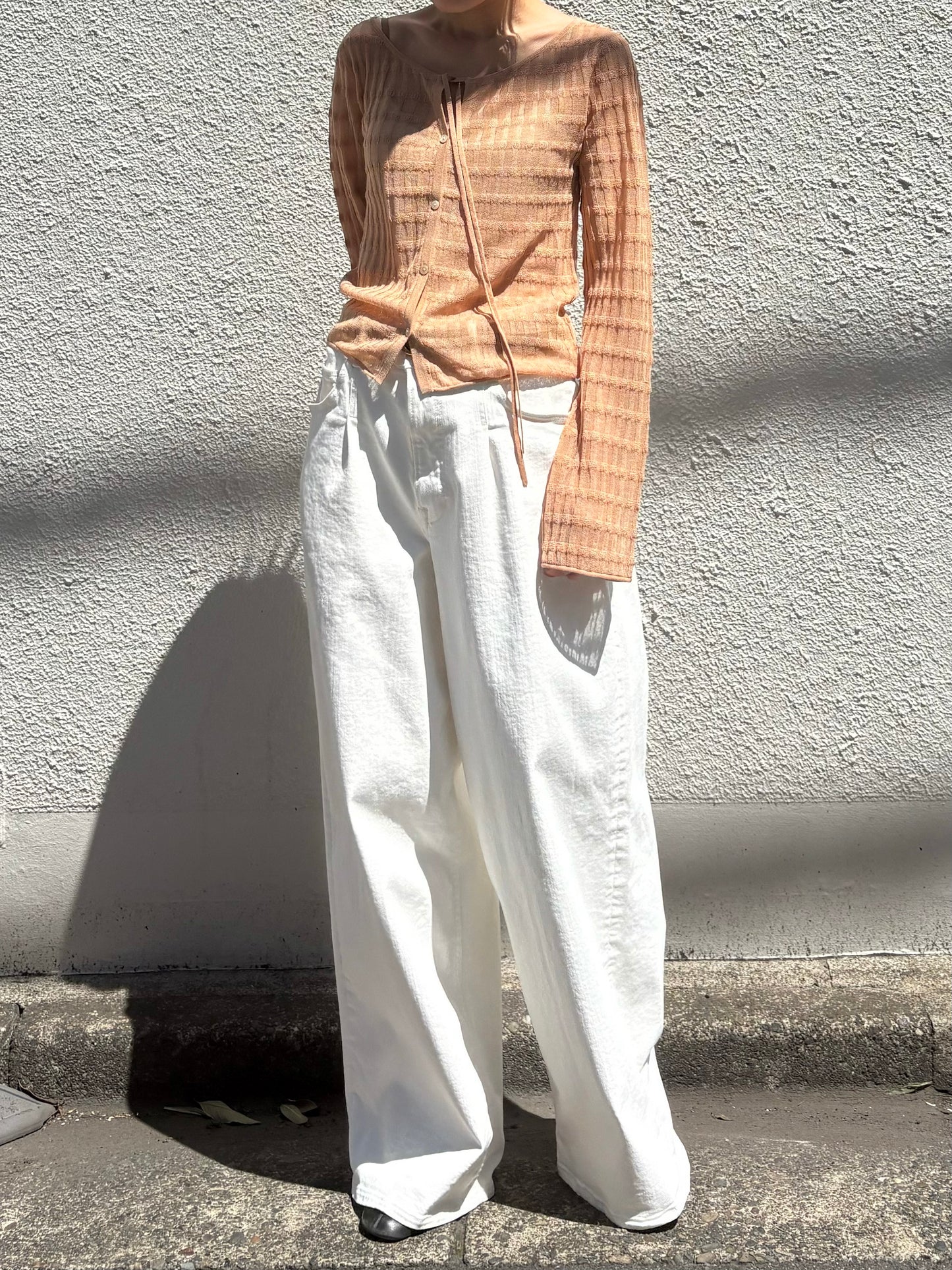 レーヨンシアー2wayトップス