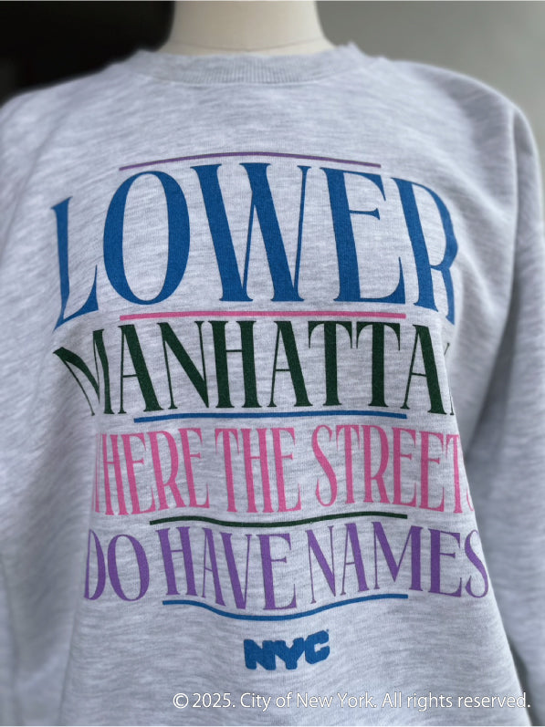 【NYC】LOWER sweatshirt