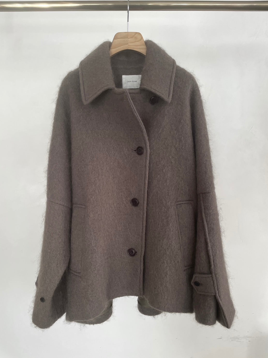 ダブルブレストコート