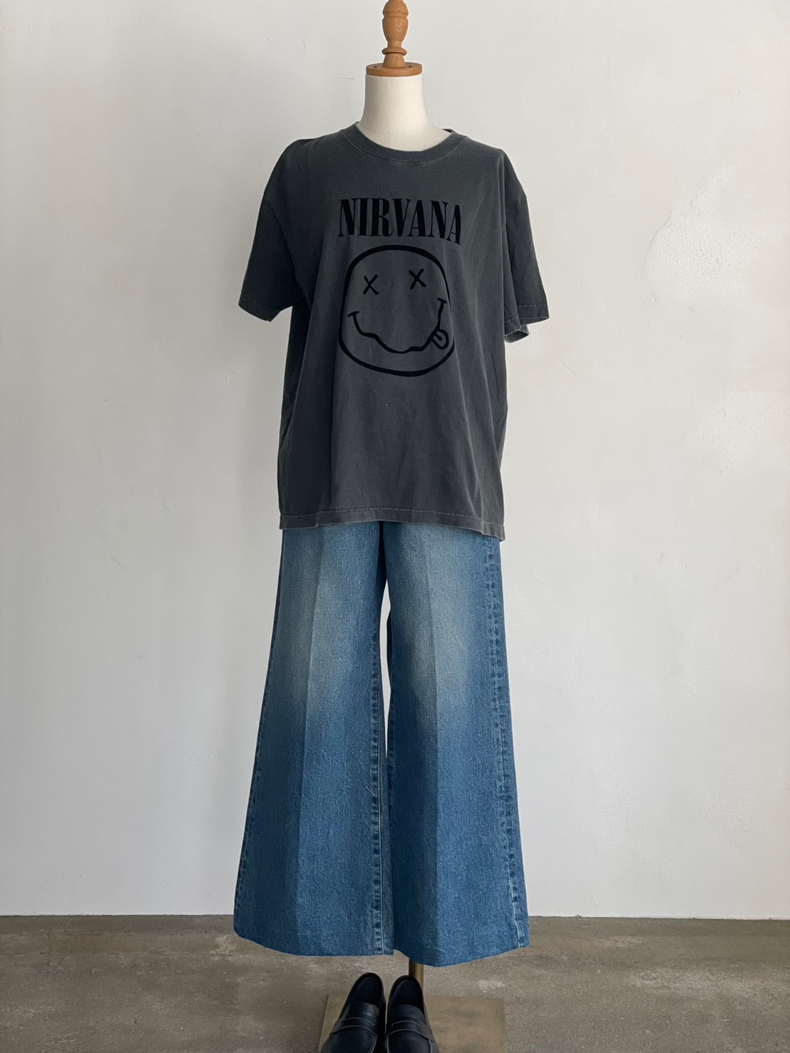 【NIRVANA】SMILY FACE Tシャツ