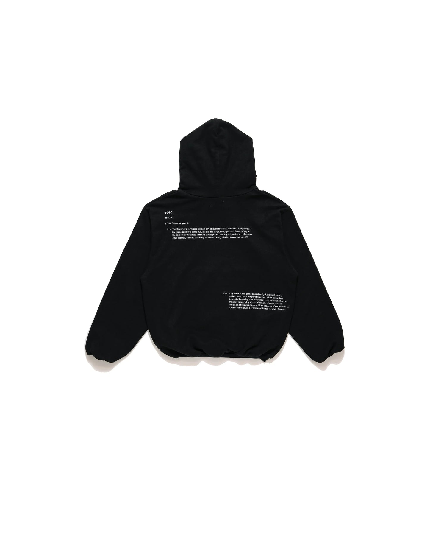 【TANAKA】THE SWEAT HOODIE_ST-185-BK