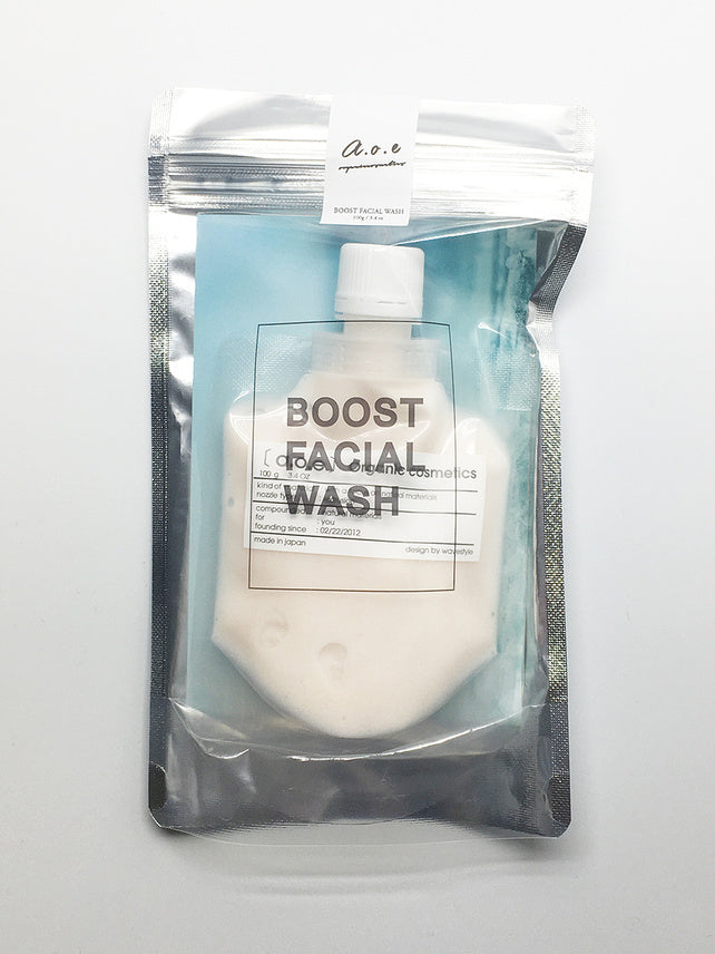 【a.o.e ORGANIC COSMETICS】Boost Facial Wash(敏感性乾燥肌・混合肌・ノーマル肌用)