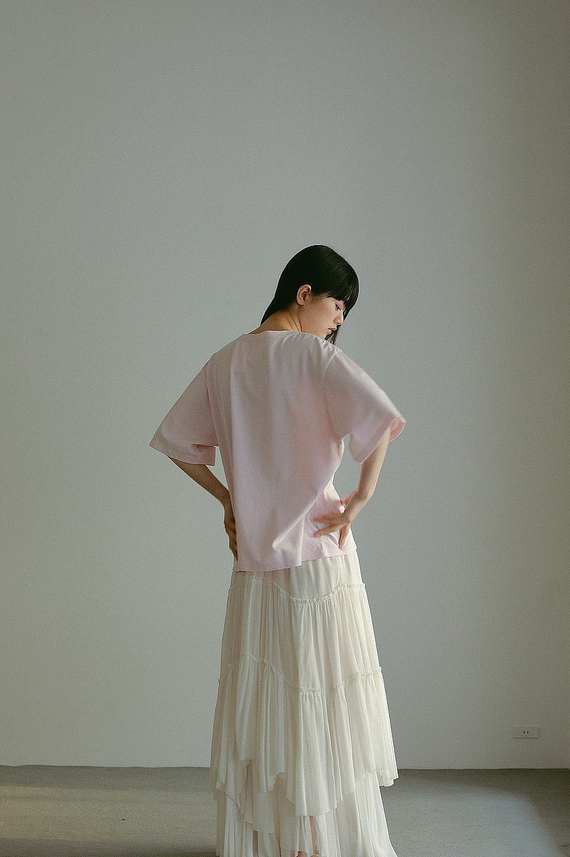 【予約】コットンティアードスカート