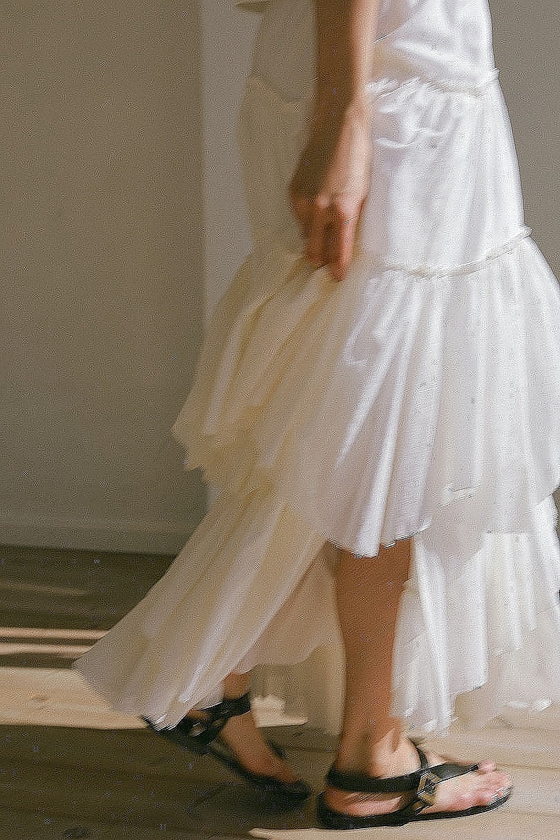 【予約】コットンティアードスカート