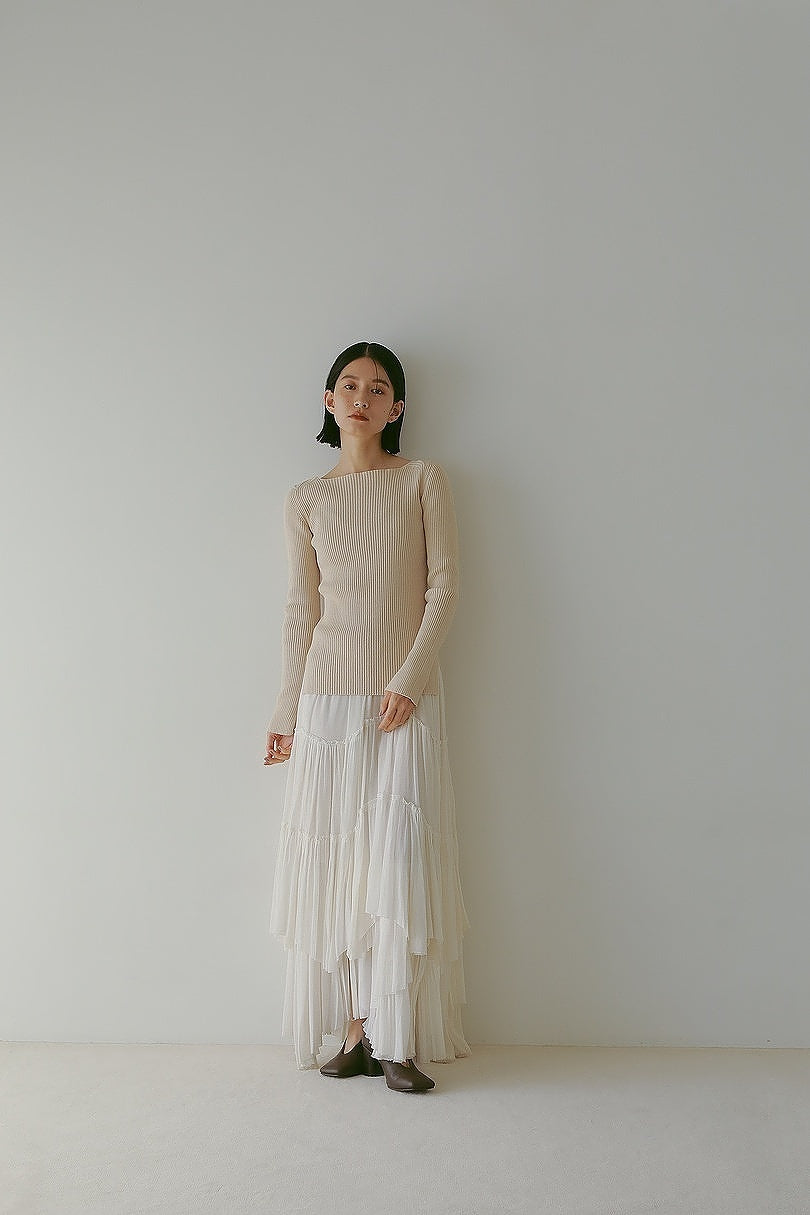 【予約】コットンティアードスカート