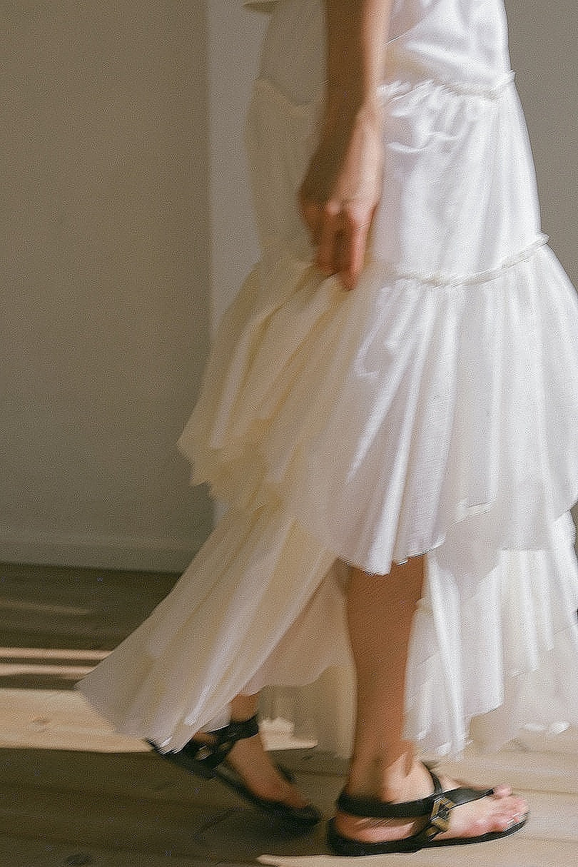 【予約】コットンティアードスカート