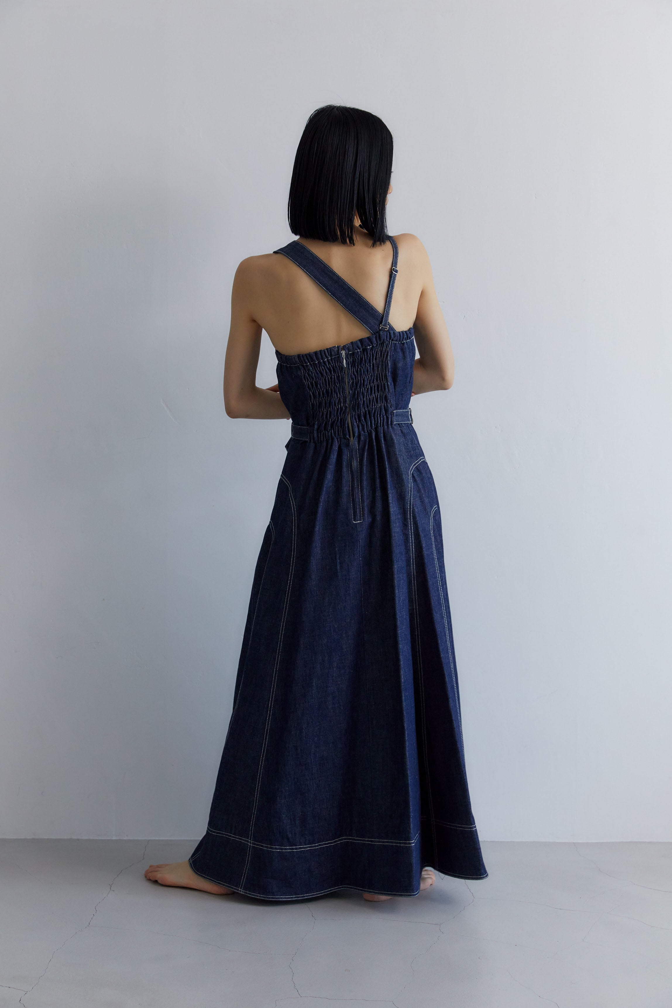 フロントホックプリーツワンピース – CASA FLINE