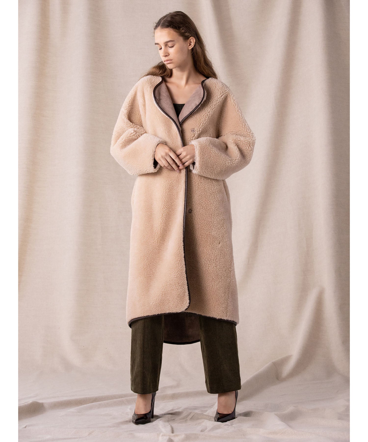 CASAFLINE❤︎ウールボアコート WOOLボアコート – CASA FLINE