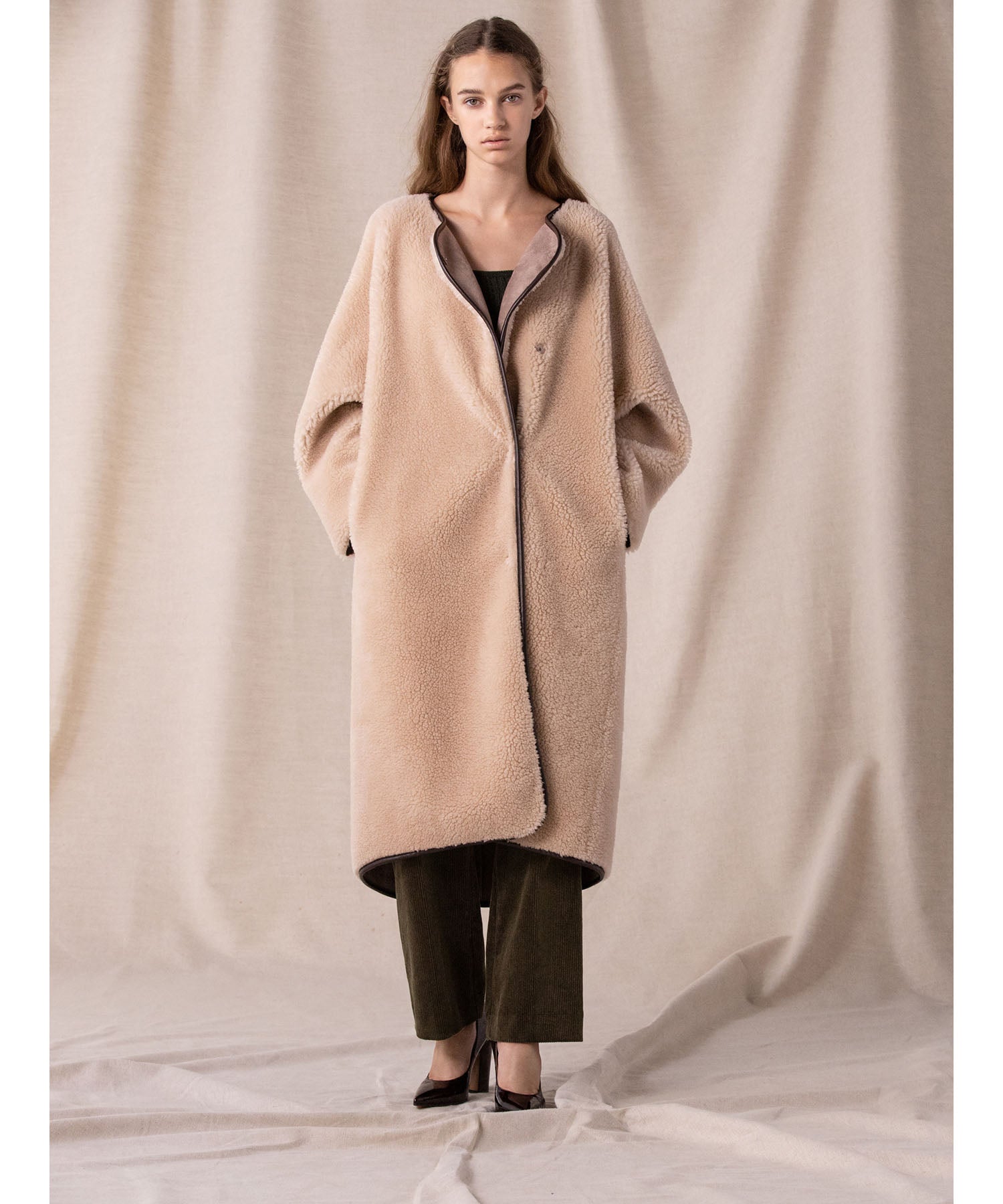 CASAFLINE❤︎ウールボアコート WOOLボアコート – CASA FLINE