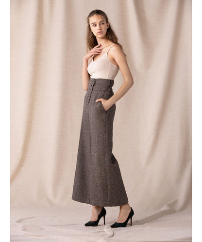 ハイウエストフレアパンツ