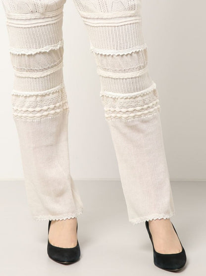 クロシェレースパンツ