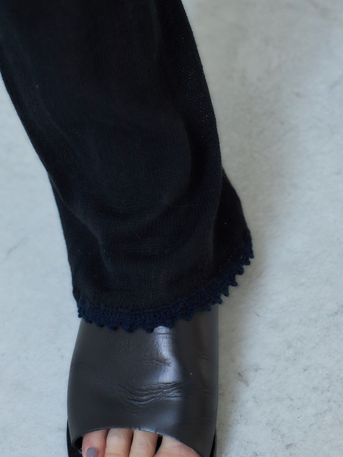 クロシェレースパンツ