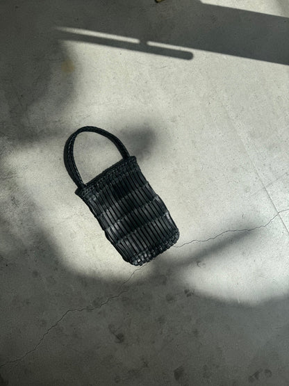 【BALI WERKSTATTE】Grid Phone Bag (Short Handle)