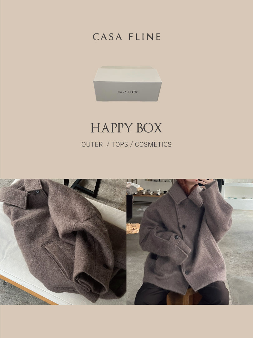 【HAPPY BOX mini】Ⅲ（ダブルブレストコート・ブラウン）