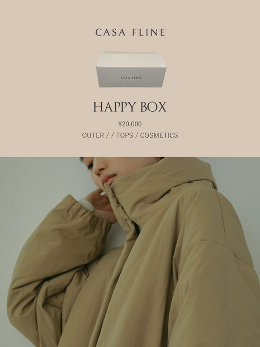 【HAPPY BOX mini】Ⅱ（ダウンロングコート・ベージュ）