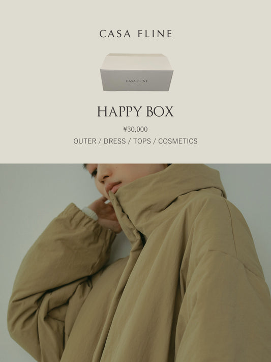 【HAPPY BOX】Ⅱ（ダウンロングコート・ベージュ）