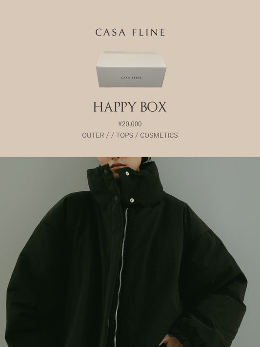 【HAPPY BOX mini】Ⅰ（ダウンロングコート・ブラック）