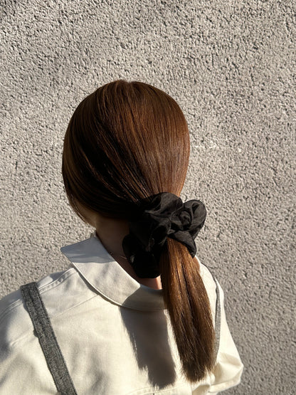 【TENDRESSE STUDIO】SHEER SILK SCRUNCHIE