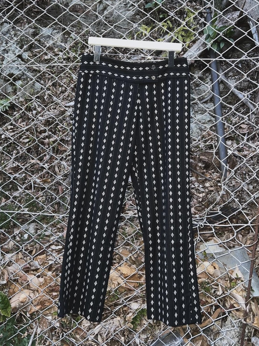 【THE SMORKY BRAINS】JACQUARD PANTS