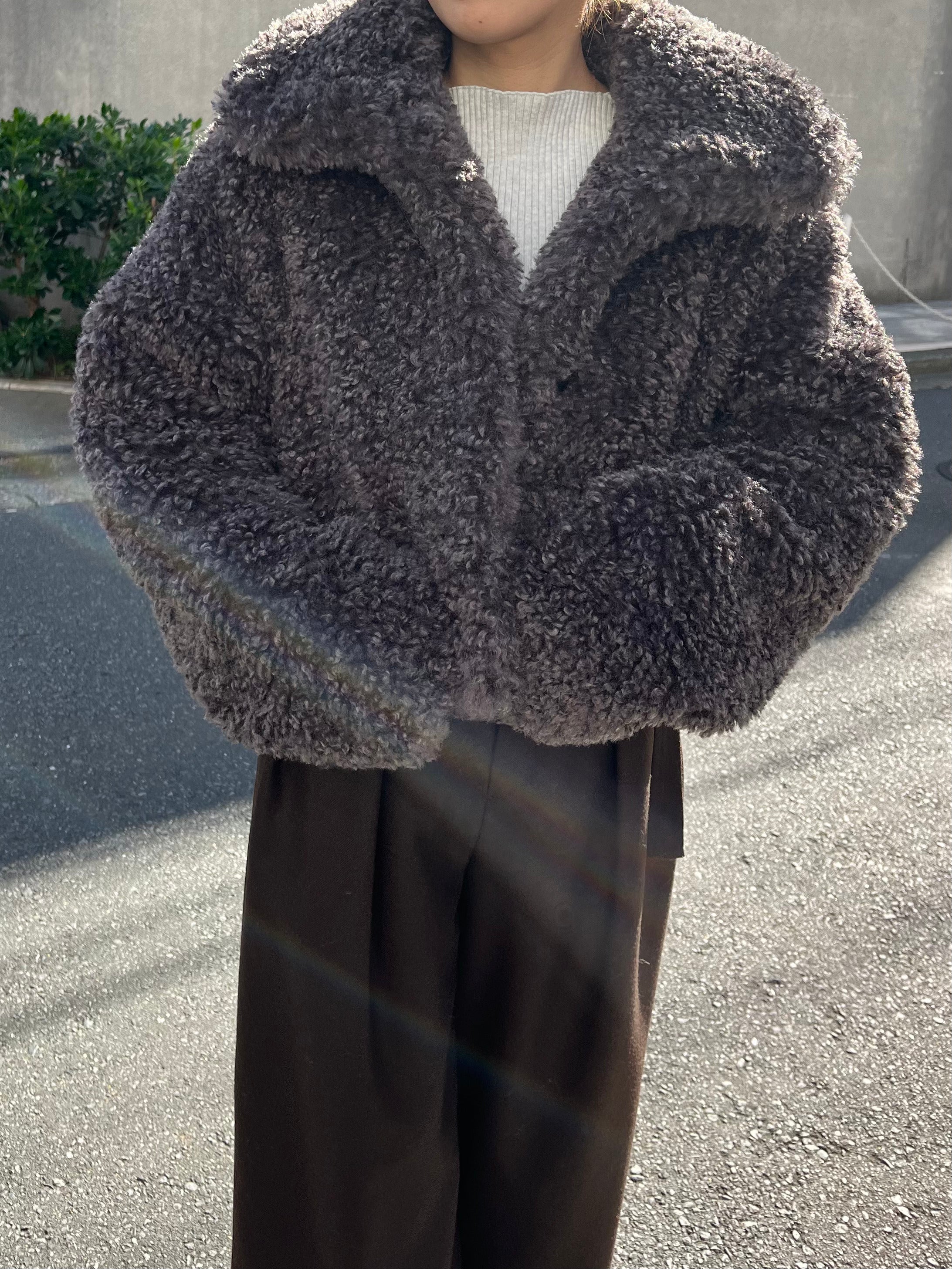 リサイクルファーショートコート – CASA FLINE