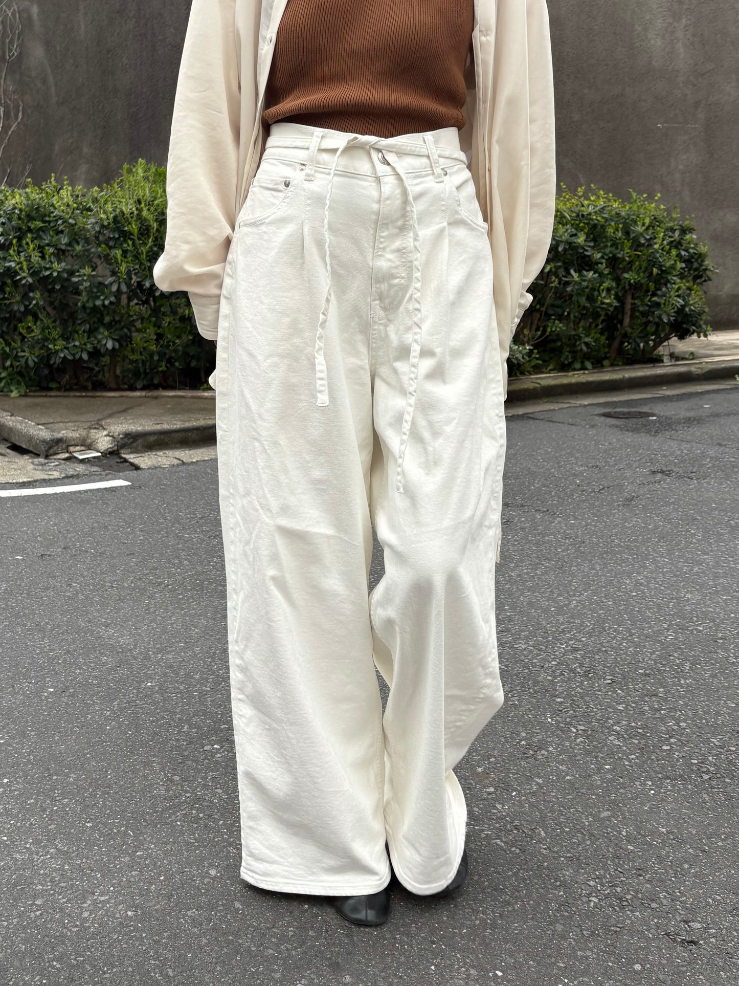【SURT×CASA FLINE】デニムワイドパンツ