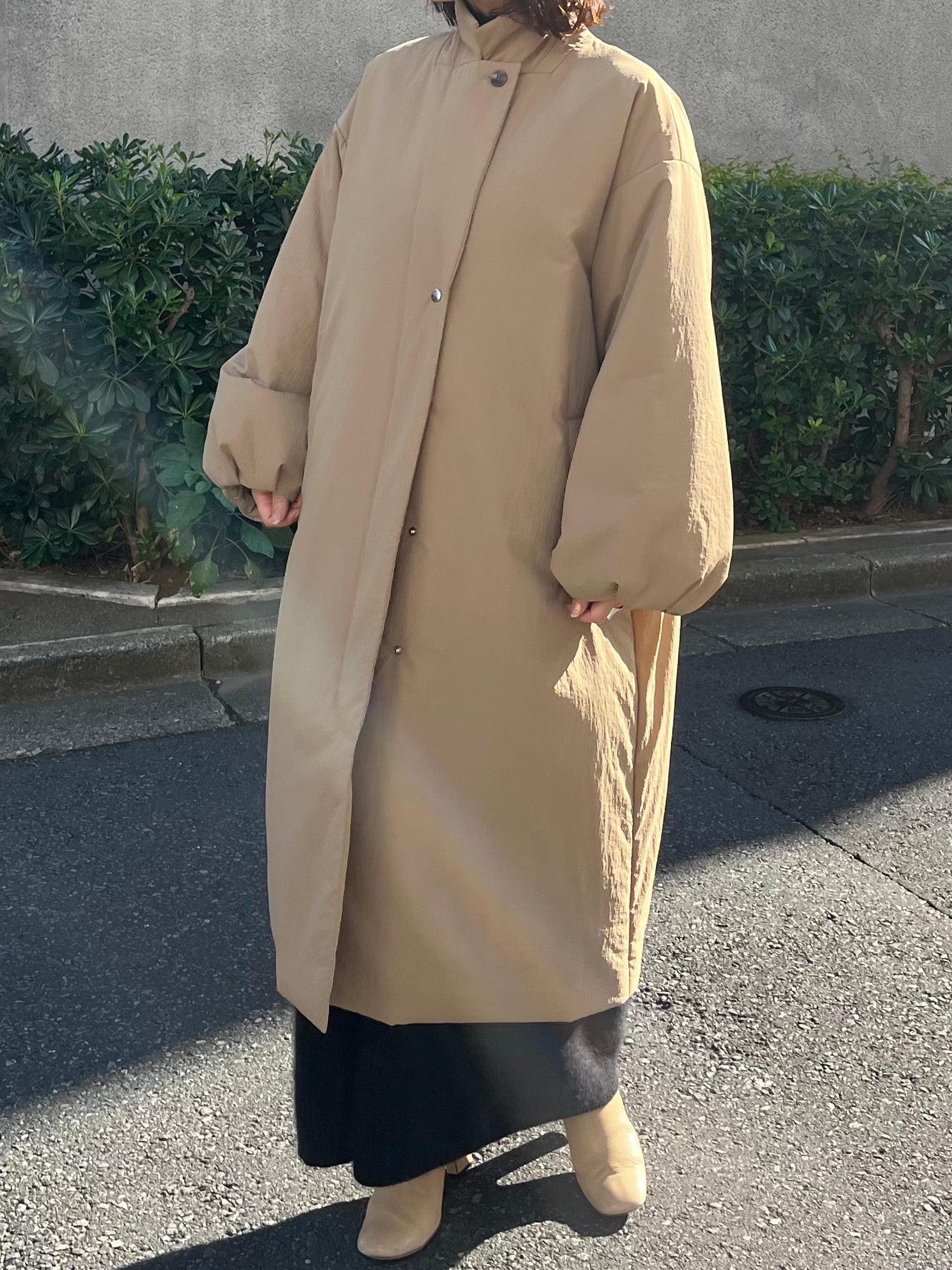 撥水リサイクルナイロン中綿コート – CASA FLINE