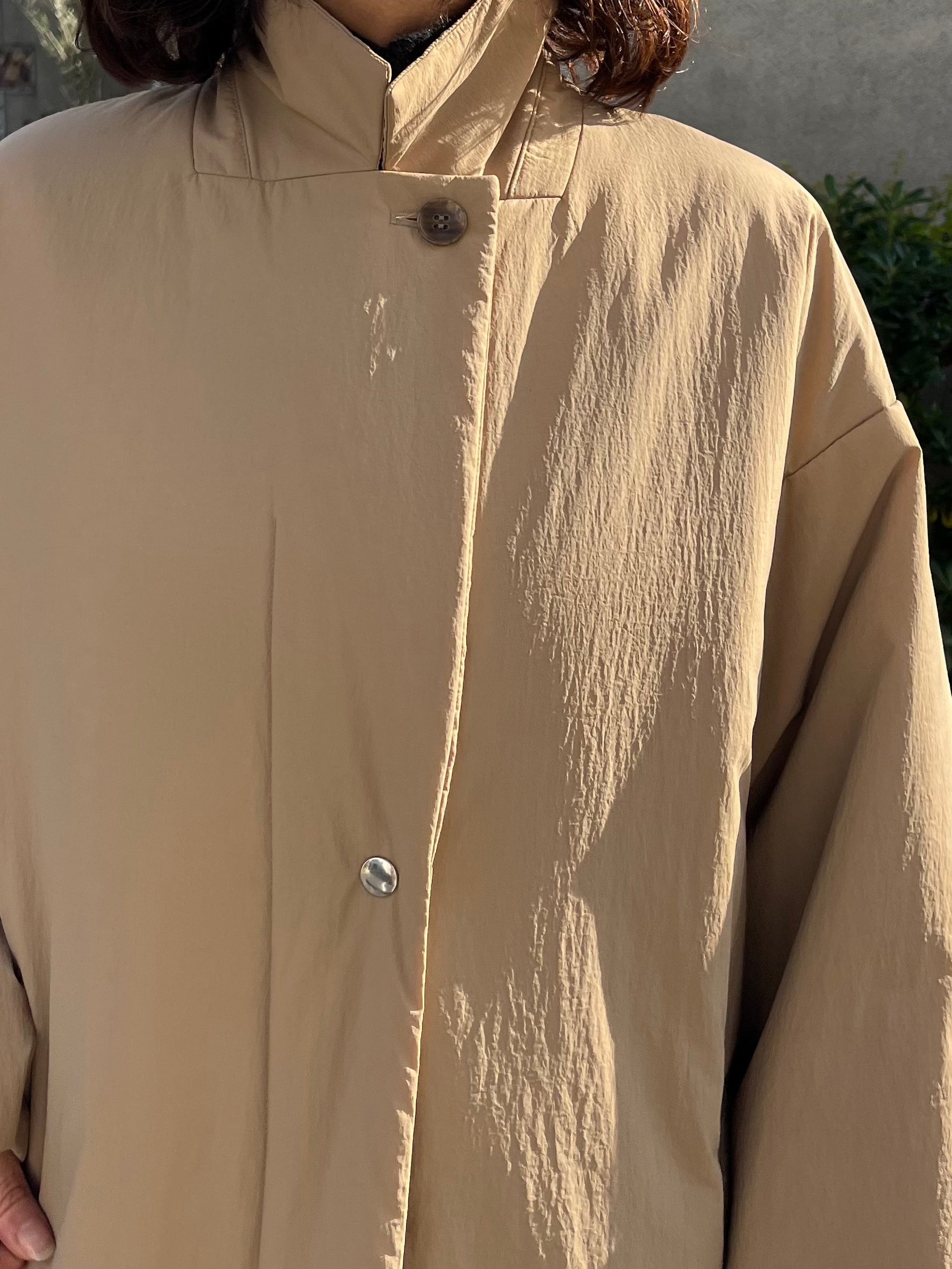 撥水リサイクルナイロン中綿コート – CASA FLINE