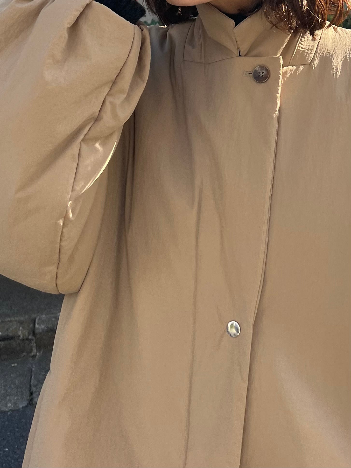 撥水リサイクルナイロン中綿コート – CASA FLINE