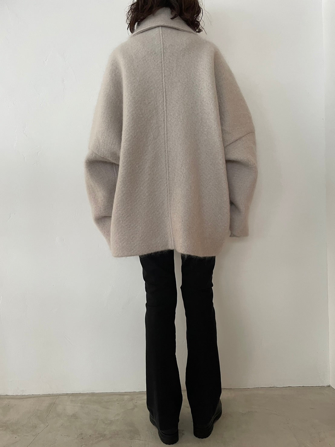 Casafline ベージュ ウールコート Casafline ベージュ ウールコート