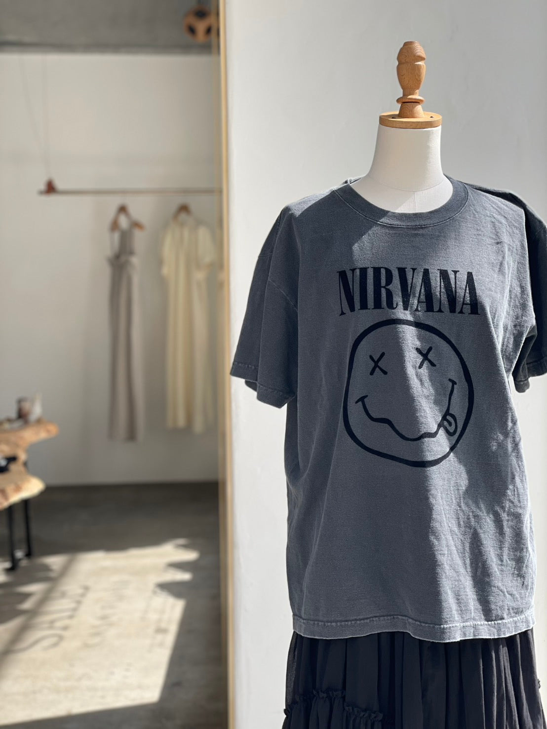 【NIRVANA】SMILY FACE Tシャツ