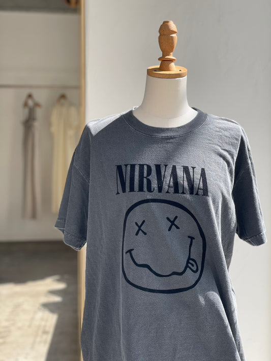 【NIRVANA】SMILY FACE Tシャツ