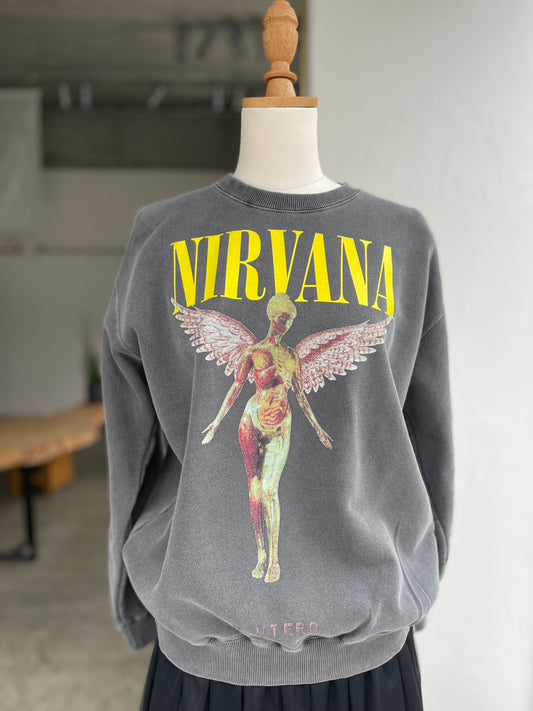 【NIRVANA】IN UTERO sweatshirt