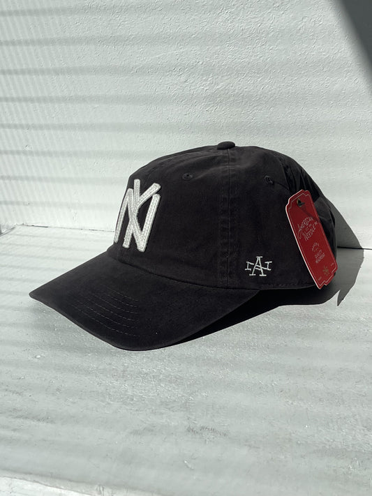 【AMERICAN NEEDLE】SMU694B-NY BLACK YANKEES